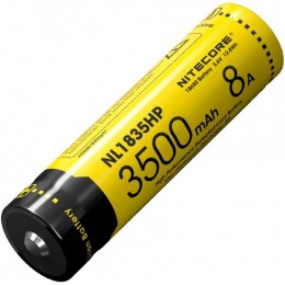 Аккумулятор NITECORE NL1835HP 18650 LI-ION 3.7v 3500mA 8A для TM28, Concept1 16890