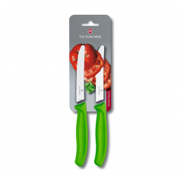 Нож для чистки и резки томатов с рифленным лезвием Victorinox Swiss Classic 6.7836.L114B